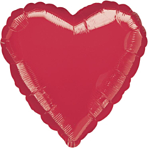 Folieballon Red Heart