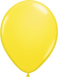 Ballon 13cm Geel