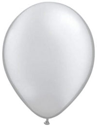 Ballon Metallic Zilver