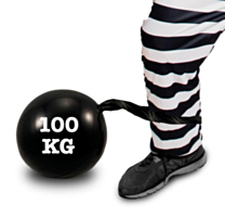 Opblaas Boeven bol 25cm