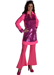 Hippie broek pink