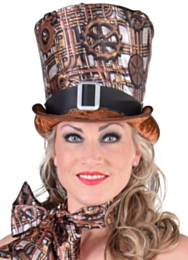 Hoge hoed Steampunk