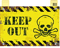 Deurbord Keep Out