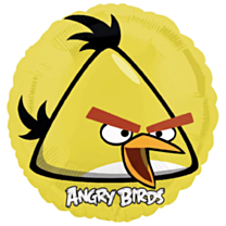 Folieballon Yellow Angry Bird