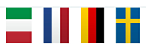 Vlaggenlijn Europa Vierkant 10mtr