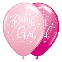 Ballon Baby Girl Ass Pink& Berry