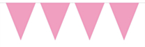 Mini Vlaggenlijn Baby Roze 3mtr