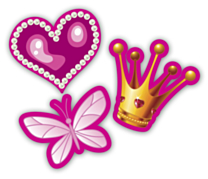 Tafelconfetti XL Prinsessen