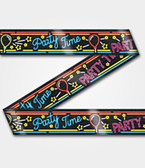 Neon Party tape Party Time