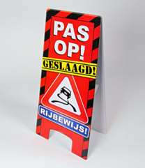Warning Sign - Rijbewijs