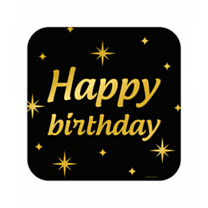 Classy party decoration signs - Happy birthday