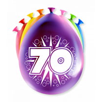 Happy party balloons - 70 years