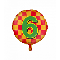 Happy foil balloons - 6 years