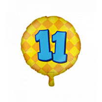 Happy foil balloons - 11 years