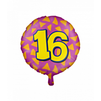 Happy foil balloons - 16 years