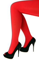 Panty 60 den microfiber rood