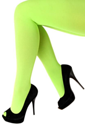 Panty 60 den microfiber fluor groen