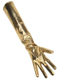 Handschoenen goud 48 cm