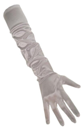 Handschoenen zilver/grijs one size