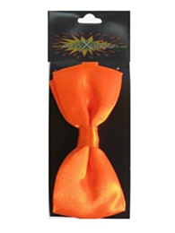 Luxe strik satijn oranje