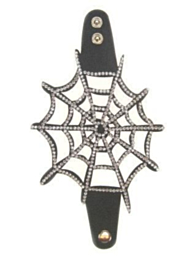 Armband skai strass spinnenweb