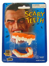 Dracula gebit rubber op blister