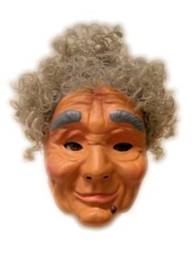 Masker plastic sarah + haar