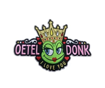 Embleem Oeteldonk i love you kroon