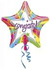 Folieballon Rainbow Congrats