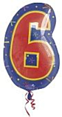 Folieballon Junior Shape 6