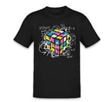 T-shirt Rubik Twist Blacklight