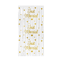 Party Curtain - Just Married