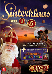 DVD collectie Sinterklaas (5 dvd's)