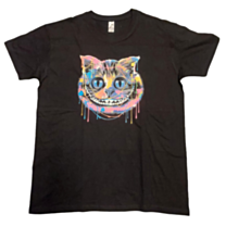 T-shirt Smiling Cat Blacklight