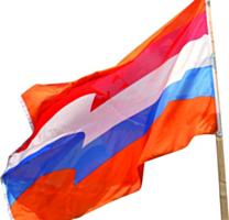 Vlag XL Oranje 200x300cm