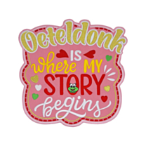 Embleem Where The Story Begins (Groot)