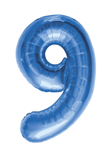 34'' Blue 9