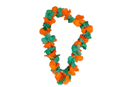 Hawaii slinger oranje/groen, 4-daagse Nijmegen