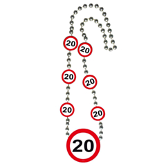 Ketting Verkeersbord 20