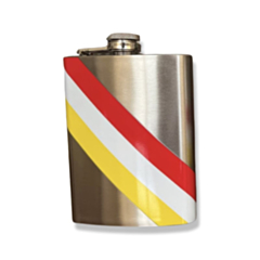 Veldfles Oeteldonk schuine strepen