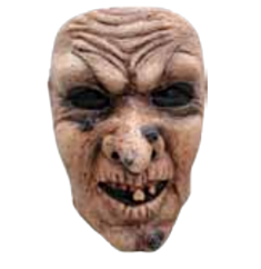 Face mask witch flesh