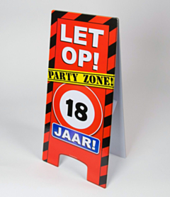 Warning Sign - 18 jaar