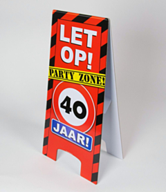 Warning Sign - 40 jaar