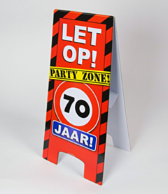 Warning Sign - 70 jaar