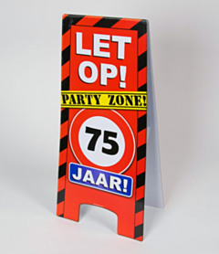 Warning Sign - 75 jaar