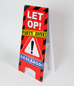 Warning Sign - Geslaagd