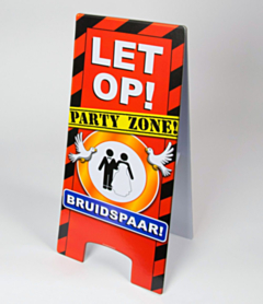 Warning Sign - Bruidspaar