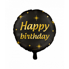 Classy party foil balloons - Happy birthday