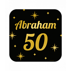 Classy party decoration signs - Abraham 50