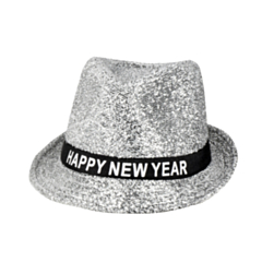 Hoed Sparkling "Happy New Year"